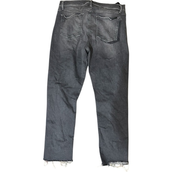 Hudson Denim Blair Gray Skinny Jeans Women's Size 34/18 - Picture 5 of 6